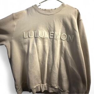 Lululemon Tan Sweatshirt